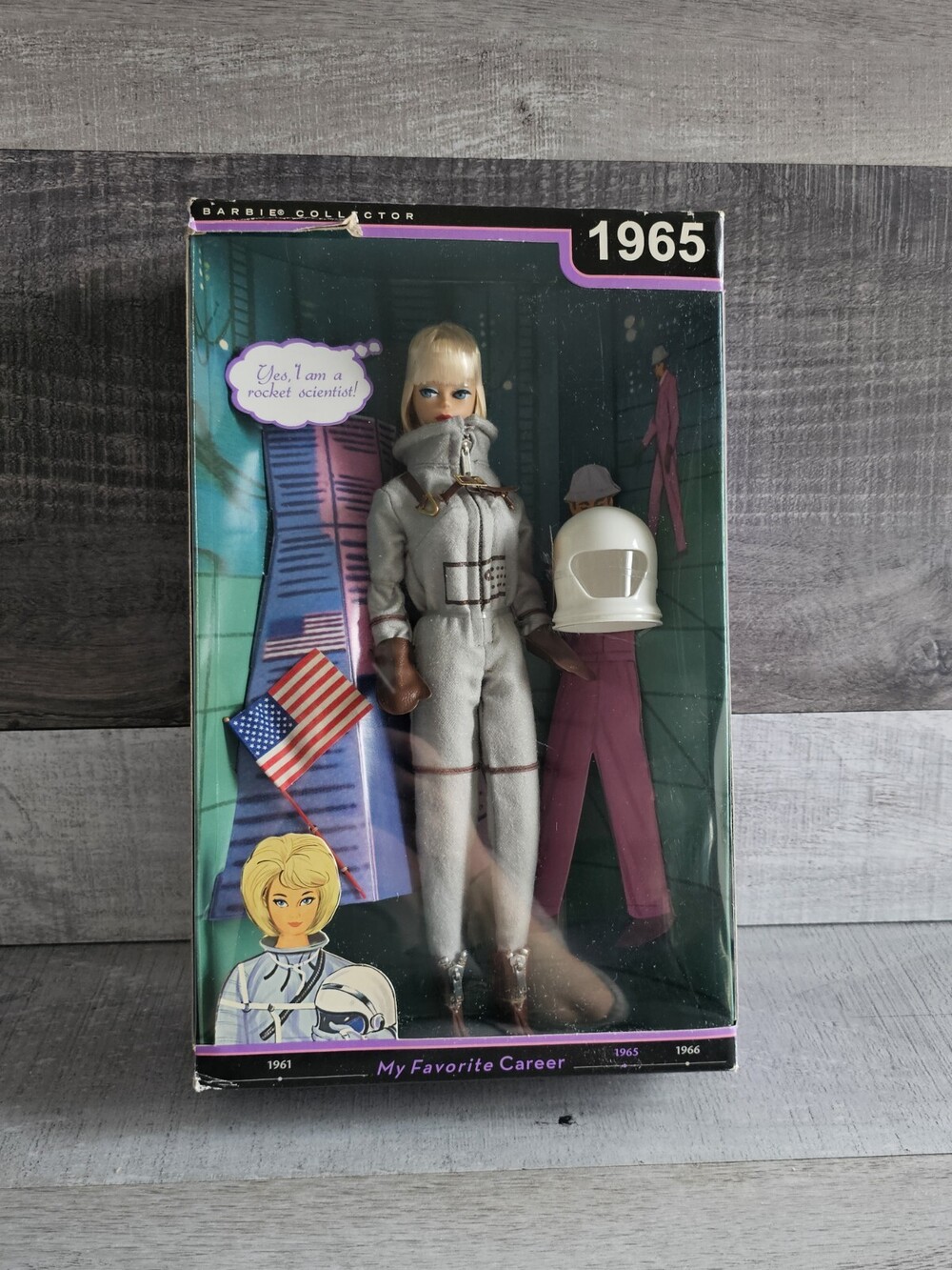 2009 Barbie Collector My Favorite Career 1965 Miss Astronaut Doll New NRFB